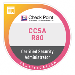Check Point CCSA R80 Certified Partner